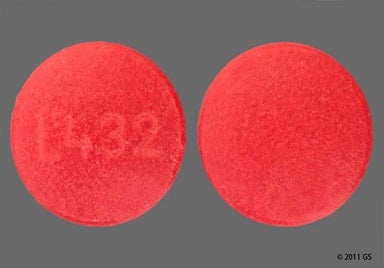 Red Round L432 - GoodSense Nasal Decongestant Maximum Strength 30mg Tablet