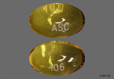 Yellow Capsule ASC 106 - Benzonatate 200mg Liquid Filled Capsule