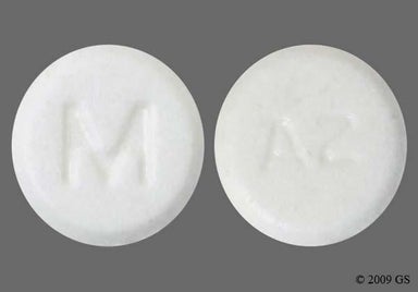 White Round A2 - Atenolol 25mg Tablet