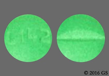 Green Round L142 - Losartan Potassium 50mg Tablet