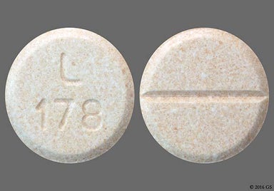 Peach Round L 178 - Venlafaxine Hydrochloride 75mg Tablet