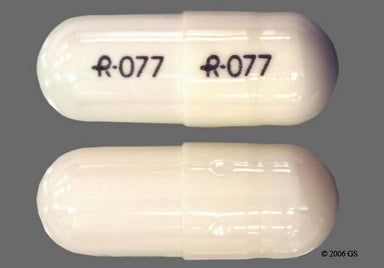 White Capsule LOGO-077 LOGO-077 - Temazepam 30mg Capsule