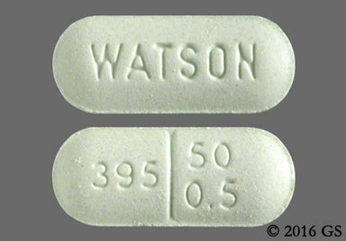 Green Oblong 395 50 0.5 And Watson - Pentazocine Hydrochloride/Naloxone Hydrochloride 50mg-0.5mg Tablet