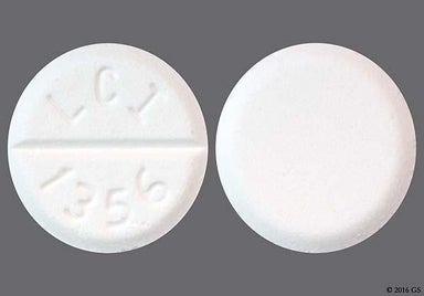 White Round LCI 1356 - Bethanechol Chloride 25mg Tablet