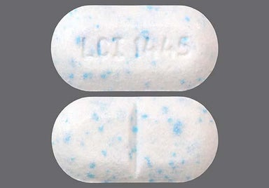 White Oblong Lci 1445 - Phentermine Hydrochloride 37.5mg Tablet