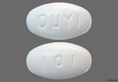 White Oval OUYI - Tramadol Hydrochloride 50mg Tablet