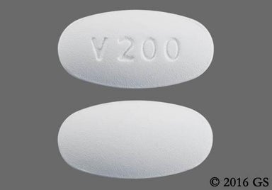 White Oval V200 - Voriconazole 200mg Tablet