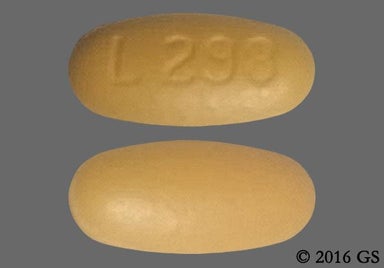 Yellow Oval L 298 - Amlodipine Besylate/Valsartan 5mg-160mg Tablet