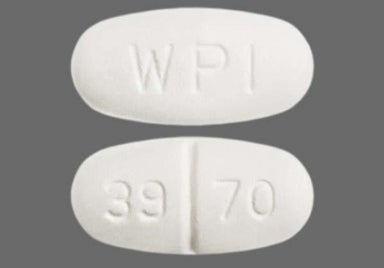 White Oblong 39 70 - Metronidazole 500mg Tablet