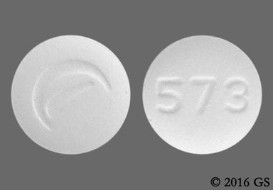 White Round LOGO - Losartan Potassium 50mg Tablet