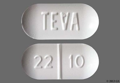 White Oblong 22 10 - Sucralfate 1g Tablet