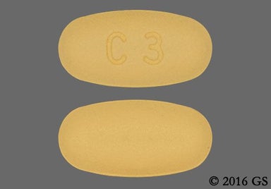 Yellow Oval C3 - Rubraca 300mg Tablet
