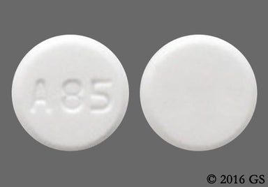 White Round A85 - Amantadine Hydrochloride 100mg Tablet