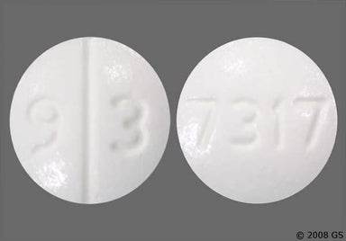 White Round 7317 - Desmopressin Acetate 0.2mg Tablet