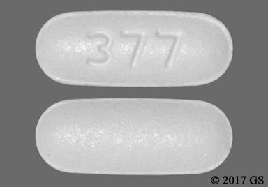White Oblong 377 - Tramadol Hydrochloride 50mg Tablet