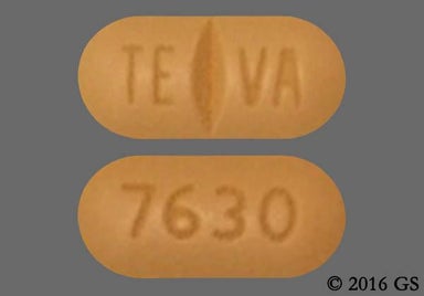 Orange-brown Oblong TE VA - Imatinib Mesylate 400mg Tablet