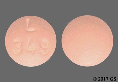 Pink Round L349 - Desvenlafaxine 50mg Extended-Release Tablet