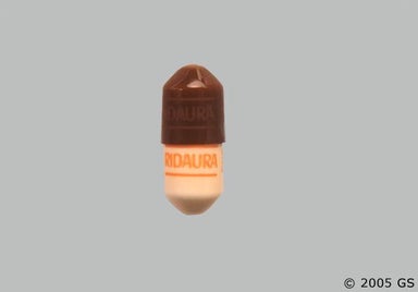 Beige And Brown Ridaura Ridaura - Ridaura 3mg Capsule