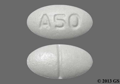 White Oval A50 - Losartan Potassium 50mg Tablet