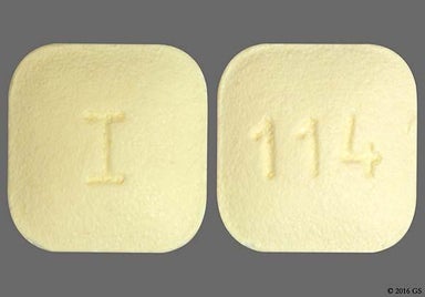 Beige Square 114 - Montelukast Sodium 10mg Tablet