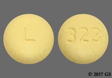 Yellow Round 323 And L - Olmesartan Medoxomil 20mg Tablet