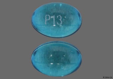 Blue Capsule - CVS Anti-Diarrheal 2mg Softgel