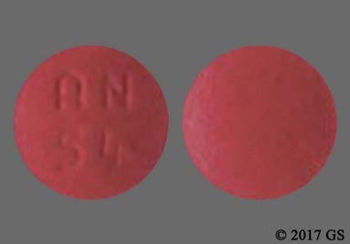 Red Round AN 54 - Demeclocycline Hydrochloride 150mg Tablet