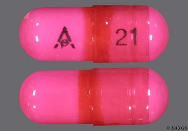 Pink Logo 21 - Diphenhydramine Hydrochloride 50mg Capsule