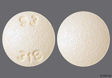 Orange Round 93 318 - Diltiazem Hydrochloride 30mg Tablet