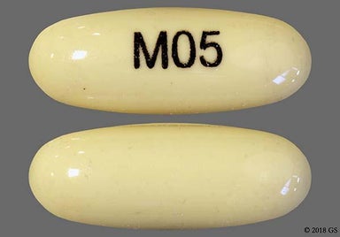 Yellow Capsule M05 - Dutasteride 0.5mg Capsule