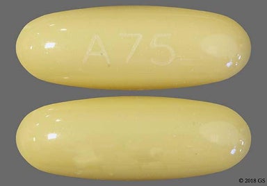 Yellow A 75 - Dutasteride 0.5mg Capsule