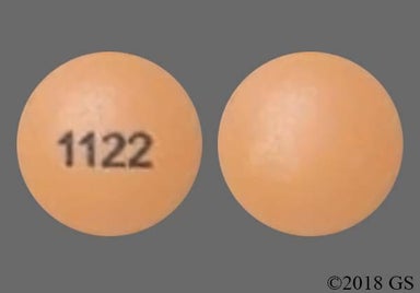 Brown Round 1122 - QTERN 10mg-5mg Tablet