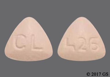 White Triangle 426 And Cl - Entecavir 0.5mg Tablet