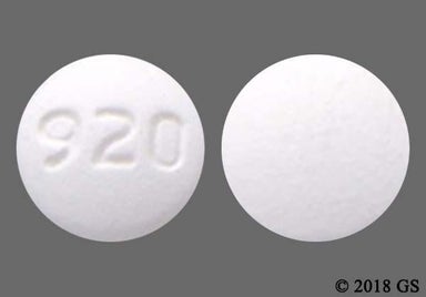 White Round 920 - Entecavir 0.5mg Tablet