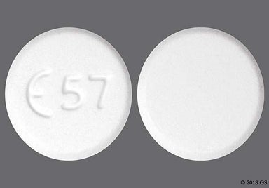 White Round E57 - Amlodipine Besylate 10mg Tablet