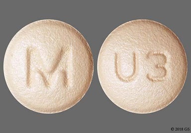 Orange Round U3 And M - Rosuvastatin Calcium 20mg Tablet