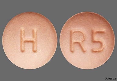 Pink Round H And R5 - Rosuvastatin Calcium 20mg Tablet