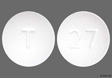 White Round T And 27 - Sildenafil Citrate 20mg Tablet