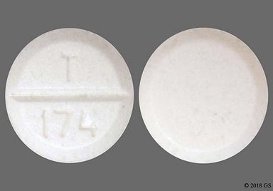 White Round T 174 - Methylphenidate Hydrochloride 10mg Tablet