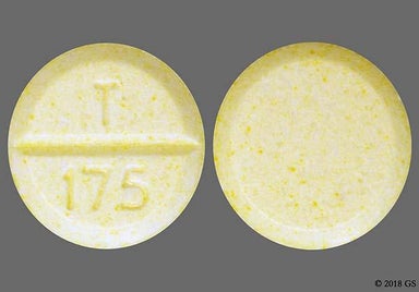 Yellow Round T 175 - Methylphenidate Hydrochloride 20mg Tablet