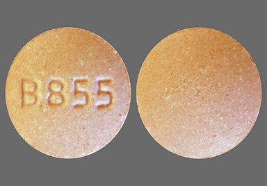 Red Round B855 - Repaglinide 2mg Tablet