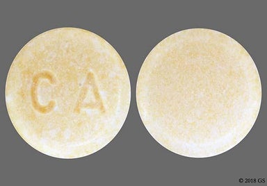 Orange Round CA - Amantadine Hydrochloride 100mg Tablet