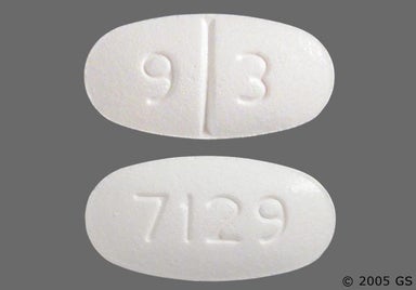 White Oval 7129 - Torsemide 20mg Tablet