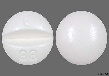White Round E 88 - Estradiol 1mg Tablet