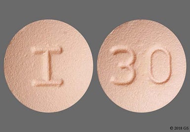 Pink Round 30 - Rosuvastatin Calcium 10mg Tablet