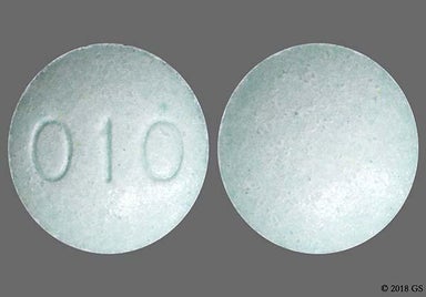 Green Round 010 - Chlorthalidone 25mg Tablet
