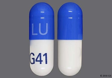 Blue And White Lu G41 - Calcium Acetate 667mg Capsule