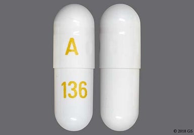 White Capsule A 136 - Celecoxib 200mg Capsule