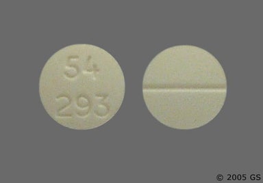 White Round 54 293 - Leucovorin Calcium 5mg Tablet