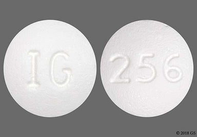 White Round 256 - Raloxifene Hydrochloride 60mg Tablet